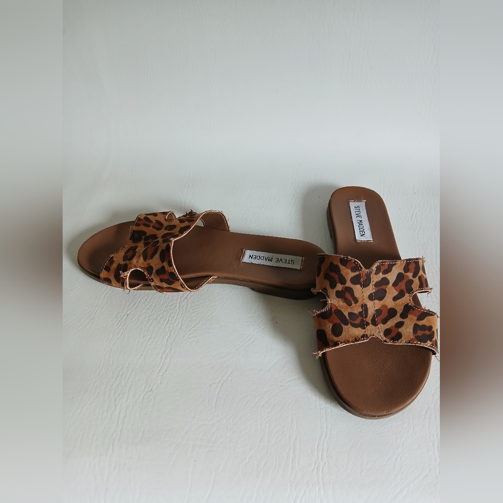 Steve Madden Leopard Print Women's Sandals